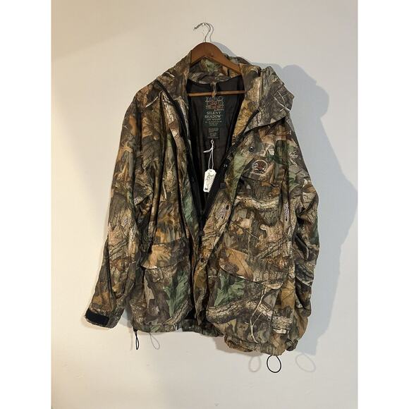 Mad Dog Jacket Men's Medium M Camouflage Hunting Hooded Full Zip - Picture 1 of 6